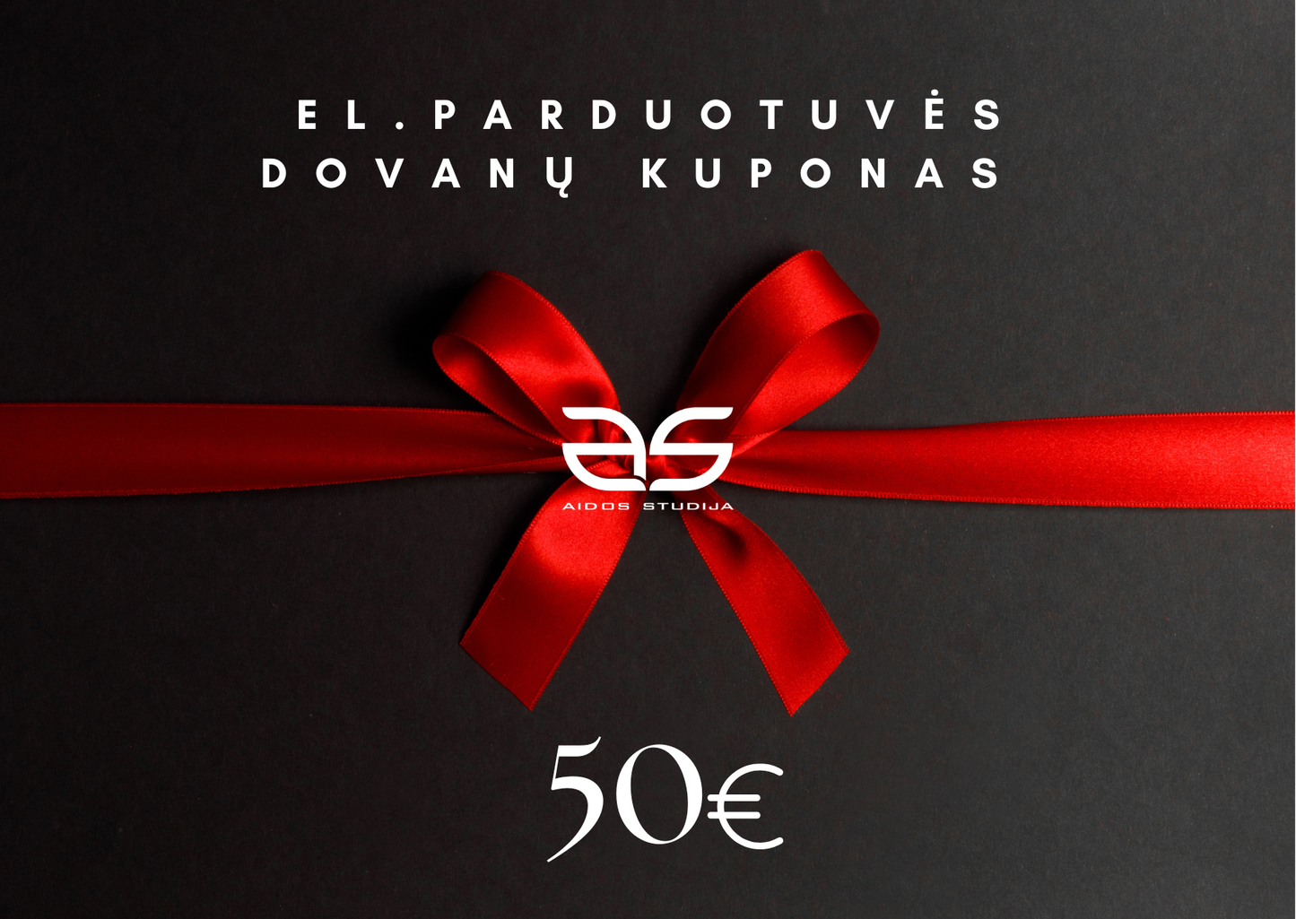EL. PARDUOTUVĖS DOVANŲ KUPONAS