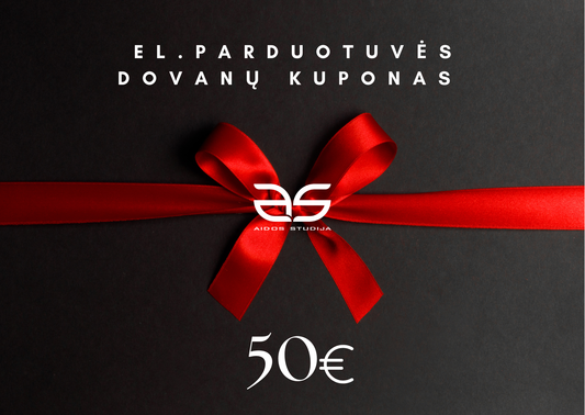 EL. PARDUOTUVĖS DOVANŲ KUPONAS