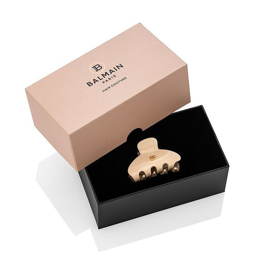 BALMAIN HAIR smėlio spalvos plaukų segtukas S / Pince à cheveux